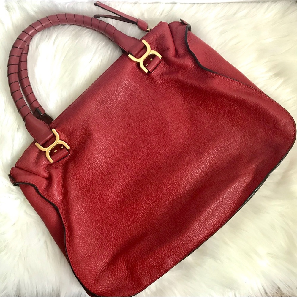 Chloé Large Marcie Handbag - Picture 2 of 8
